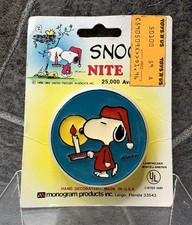 NEW Vintage Monogram Products SNOOPY NITE LITE 2