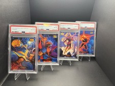 1994 Marvel Masterpieces Lot PSA Graded 8 picture