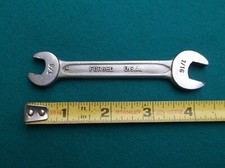 Vintage P723 Indestro 3/8 x 7/16 Double Open End Wrench  picture