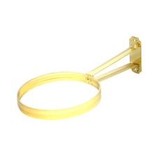Aladdin Classic Wall Bracket for No Pedestal Aladdin Oil Lamps, Brass Plated picture