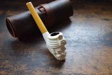 Restored Vintage Sultan's Head Meerschaum Pipe - Restored Meerschaum Estates picture