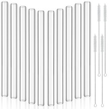 Borosilicate Glass Blowing Tubes 12 Inch 20Pcs for Glass Lab Equipment Supplies picture