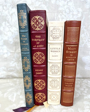 4 Easton Press Books, Limited Editions Leather Bound 24K Gold Gilt Little Women picture