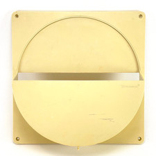 Tupperware Wall Mount Space Saver Lid/Seal Organizer Almond 1646-4 - No Hardware picture