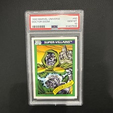 1990 Marvel Universe #60 Doctor Doom PSA 10 Gem Mint BRAND NEW SLAB picture