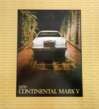 1979 Lincoln Continental Mrak V Prestige Brochure picture