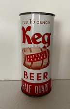 KEG, NATURAL FLAVOR BEER.  16oz. picture