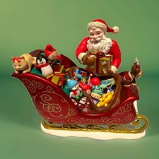 SIGNED Hallmark SANTA AND HIS SLEIGH Special Event Edition 2026 HADDIX Benedetti picture
