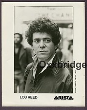 LOU REED PHOTO Arista  DAVID GAHR Original Photograph Rock Star Nico Warhol picture