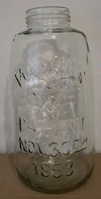 VTG • Mason's Patent Nov 30th 1858 • Star/Eagle • Large 18