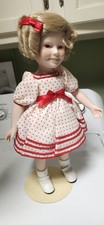 Shirley Temple Stand Up And Cheer  14 Inch Doll 20th Century Fox MBI W/Stand picture