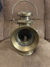 Antique Lucas King of the Road Brass Oil Side Lamp Veteran Vintage Car No. 726 picture
