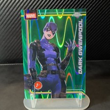 2026 Topps Chrome Marvel Dark Gwenpool Green Raywave /99 picture