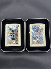 RARE ZIPPO UNFIRED 1998 CANADA GEESE  & PINTAIL DUCK SERIES LIGHTER SEALED NOS picture