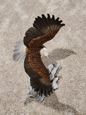 Soaring Eagle Figurine Beautiful Classic Porcelain by Homco 1993 picture