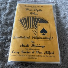 Par Optic Plus Blindfolded Mind Reading Psychic Magic Trick Cards Mark Strivings picture