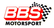 BBS Sticker 75mm length | toolbox, car window, laptop Set of 2 Stickers picture