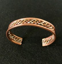 Copper Twist Slip-On Bracelet picture