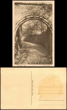 Postcard Leisnig Castle Entrance 1913 picture