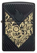 Zippo 46026 Limited 2024 Collectible of the Year Venetian Pattern Black Matte picture