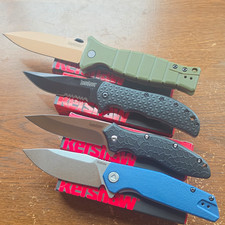 Kershaw 4 Knife Lot Includes Lucid, Oso Sweet, Volt II Serrated, Xcom DW picture