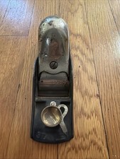 Vintage Stanley No. 18 Sweetheart Knuckle Joint Adjustable Block Plane Pat 1913 picture