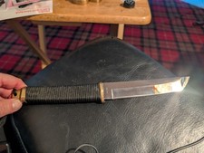 Good Worker Fixed Blade Knife With Sheath. Excellent Condition  picture