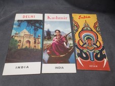 1958 Vintage India Travel Brochures - ASSAM - KASHMIR - DELHI rd24 picture
