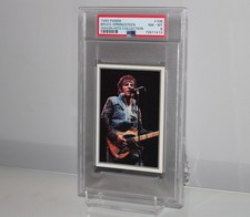 Bruce Springsteen 1985 Panini #106 Smash Hits Collection PSA GRADE 8 NEAR MINT picture
