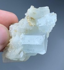 107 Carat Step Voice Aquamarine Crystal Bunch From Pakistan  picture