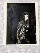 Cher In Leather Jacket Amazing Rare Vintage 1980 8x10 Type 1 Photo picture
