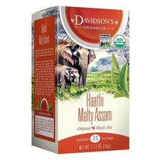 Davidsons Organics 2522 Haathi Malty Assam Tea Bags - Box of 25 picture