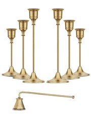 Getshady Candleholders For Taper Candlesticks Plus Candle Table - picture