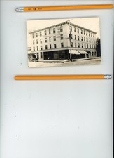 1916 Laramie WY photo postcard, street , Connor Hotel, Wyoming picture