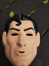 Vintage Marvel Superman Halloween Plastic Mask Ben Cooper Style NWT's🎃 picture
