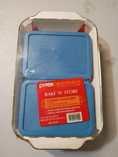 Vintage Pyrex Originals Bake N Store Value Pack 5 Piece Set Model #6017210 New picture