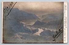 RPPC 1908 Salon Le Matin Bruyeres en Fleurs Postcard picture