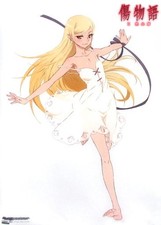 Kizumonogatari II Kiss-Shot Clear Poster - Anime Collectible - Japan picture