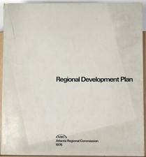 1976 Retro Brochure Regional Development Plan Atlanta GA Land Transportation picture