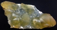 STUNNING FLUORITE BALLS ON MM QUARTZ MATRIX MINERALS SPECIMENS picture