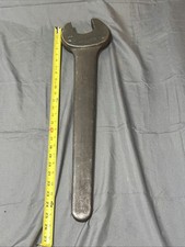 Vintage Huge WILLIAMS USA 2 3/4 IN. BW 16 Open Ended Wrench Tool 21” Handle picture