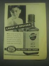 1932 Nyal Nyalgesic Ad - Laugh at Bruises picture