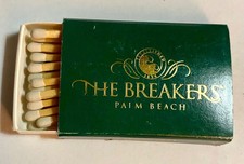 The Breakers Palm Beach Vintage Matchbook Full Matchbox picture
