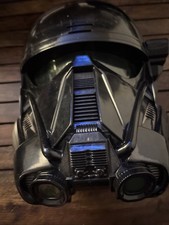 Star Wars Imperial Death Trooper Voice Change Mask Helmet Black Hasbro Rogue One picture