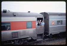 Photo:Robert Kennedy Funeral Train 1972 Train Car Mourners CPR Railcar picture