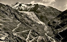 Rhonegletscher, Grimsel und Furkastrasse, 4748 Photoglob - Wehrli A. Postcard picture