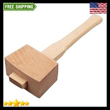 Wooden Mallet Hammer with Handle Wooden Woodworking Mallet Carpenters Mallet for picture
