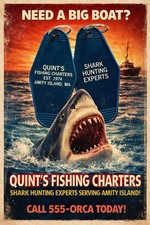JAWS inspired Quint's Fishing Charters picture