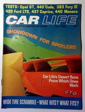 Car Life Vintage 1969 Car Magazine Vol. 16 No. 5 June Illustrated Cuda Ford Fury picture