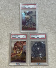 1995 Marvel Metal PSA 9 Metal Blaster Silver Flasher Cards (x3) SP rc X-Men RARE picture